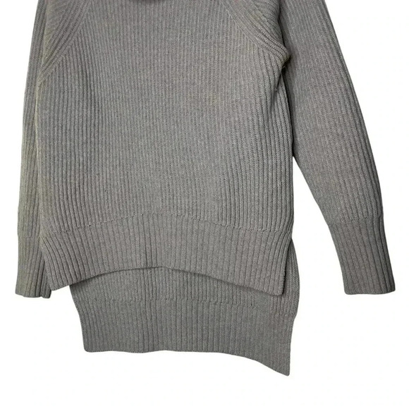 ARITZIA WILFRED FREE Lin Grey Turtleneck Long Sleeve Sweater 100% Wool Size XS - Picture 3 of 7